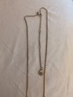 Vintage Baublebar Kyleigh Initial Charm Necklace — photo 5