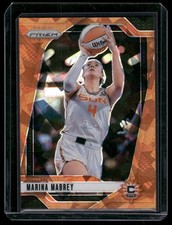 Marina Mabrey 2024 Panini Prizm WNBA Ice Orange Prizms