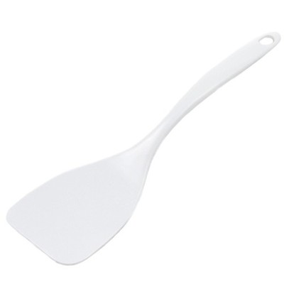 Chef Craft Basic Melamine Spatula/Turner, 11.25 inch, White 