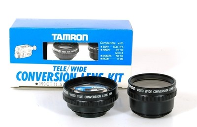 Tamron Tele / Wide Conversion Lens Kit 1.5x / 0.75x Ø37mm - (8249)