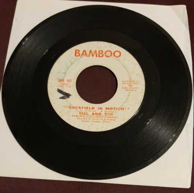 Mel and Tim 45 Backfield in Motion / Do Right Baby Bamboo BMB-107 vg-vg+
