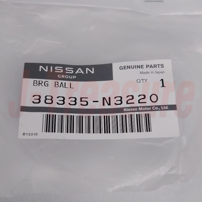 NISSAN 300ZX Z31 INFINITI M30 F31 Genuine Ball Bearing 38335-N3220