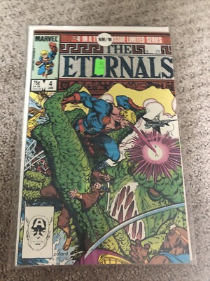 The Eternals 4 Marvel Comics 1986 9.2 H1-154