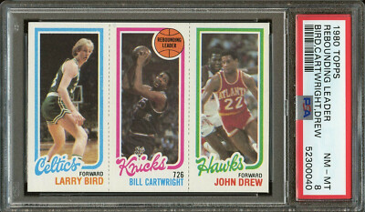 1980 Topps LARRY BIRD Rookie graded PSA 8 | eBay