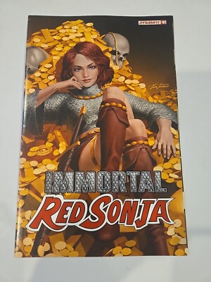 Immortal Red Sonja #1 (Dynamite Entertainment, 2022) Variant Cover B NM 