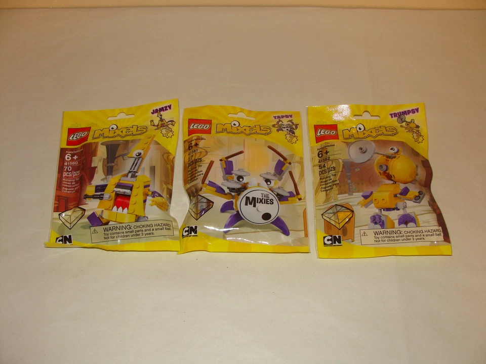 LEGO MIXELS SERIE 7 KUFFS TIKETZ PALADUM TAPSY TRUMPSY JUEGO COMPLETO DE 9 NUEVO Foto 4 de 4