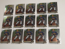 Branlyn Jaraba 2022 1st Bowman Chrome Prospects Rookie RC Brewers Lot Of 15