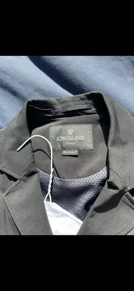 Abrigo de doma técnica para mujer Kingsland. negro talla 38 Foto 4 de 4