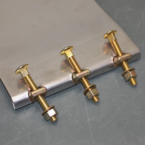 Matco Norca Clampette Repair Clamp 330-149, 8" Pipe, 304 Stainless Steel, 3 Bolt - 第 2/6 張圖片