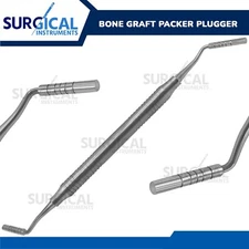 Bone Graft Packer Plugger Depth Gauge Dental Implant Tool Surgical German Grade