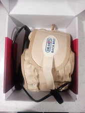 DR-HO'S Beige Adjustable Stretch Compression 2 In 1 Back Pain Relief Belt Size A