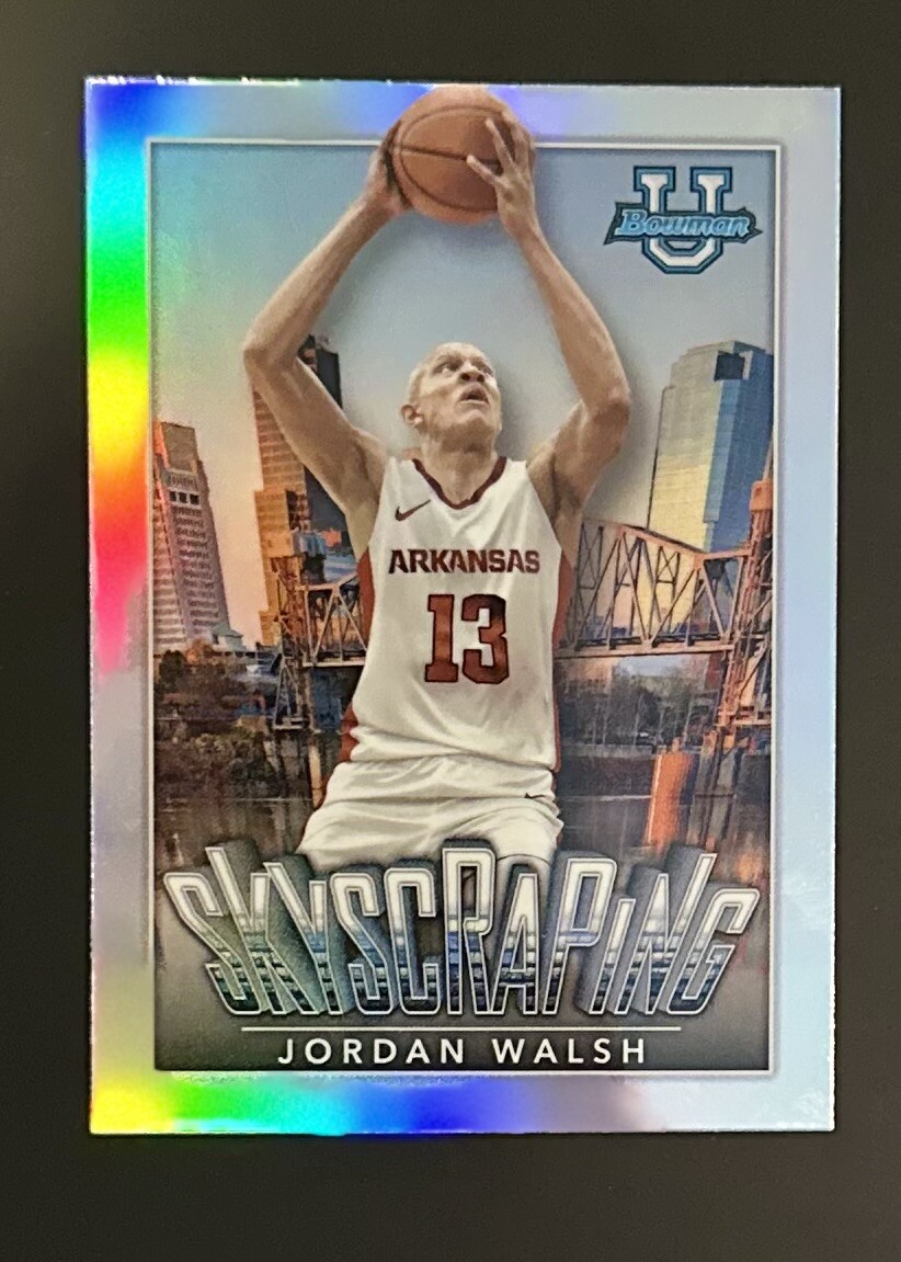 2022-23 Bowman University Chrome Basketball Skyscraping Insert - Pick A Card