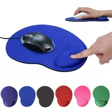 Mouse Pad Wrist Rest Ergonomic Support, Soft Comfort Non-Slip Mat, various color