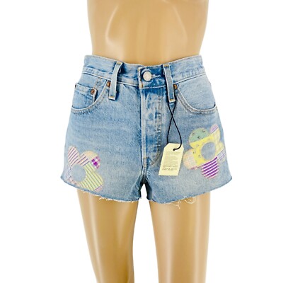Levi's 501 Original - Pantaloncini Jeans Donna, Vestibilità Regolare E Comfort