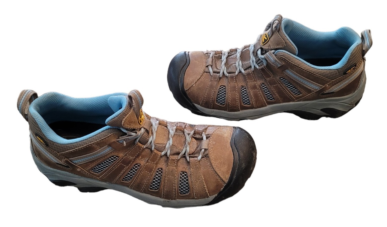 KEEN Scarpa da trekking donna 11 Voyageur Brindle Alaska blu 1011523 pelle