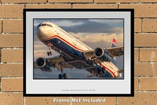 USAirways Airlines Airbus A321-231 11" x 14" Color Photograph (TA055LAJM11X14)