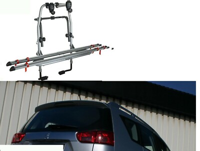 FAHRRADTRÄGER HINTEN 2 SCHIENEN PEUGEOT 4007 BJ 2009 FÜR 2 FAHRRÄDER HERREN DAMEN MB