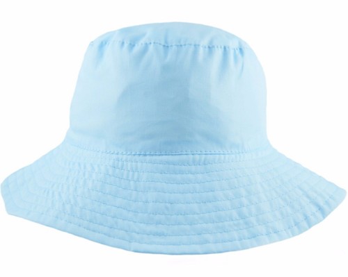 Baby Sun Hat Bucket Cap Wide Brim Summer Cotton Floppy Hat Boy Girl Toddler 0-4 - Picture 5 of 17