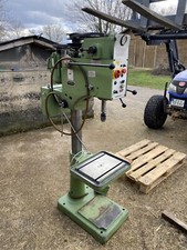 s&auml;ulenbohrmaschine alzmetall AB25/SV Vorschub, Gewindeschn.Funktion