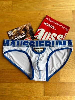 Aussiebum Riot 2.0 Brief Jock Strap Slip Underwear L Large 