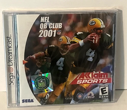 NFL QB Club 2001 (Sega Dreamcast, 2000) Brett Farve New