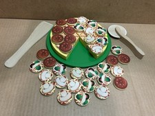 Wooden Pizza Pretend Play Toys by Melissa Doug, Missing 1 Slice