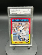 2024 Topps Heritage #356 Will Smith Los Angeles Dodgers Graded GEM MINT PTA 10🔥
