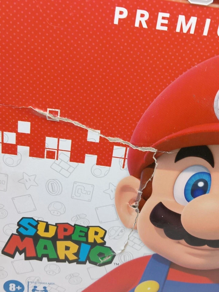 NEW Super Mario Monopoly Gamer Premium Edition Board Game 2022 Damaged Box - Image 2 of 4