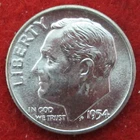 1954 (P) Roosevelt Silver Dime - Uncirculated