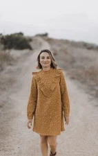 NWOT Rylee + Cru Women’s Dress Size L Cotton 