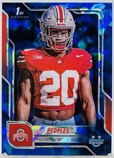 2025 Bowman University Chrome Sapphire #43 James Peoples