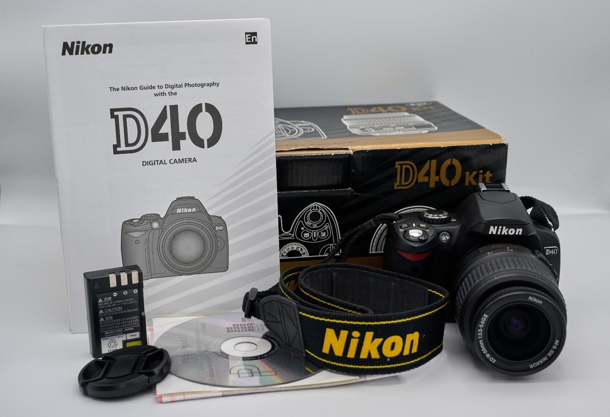 Nikon D40 NIKKOR 18-55mm GⅡEDセット Amazon.com : Nikon D40 6.1MP Digital SLR Camera Kit with 18-55mm f