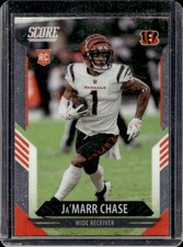 2021 Chronicles Ja'Marr Chase Score Update Rookies RC Rookie #412 Bengals