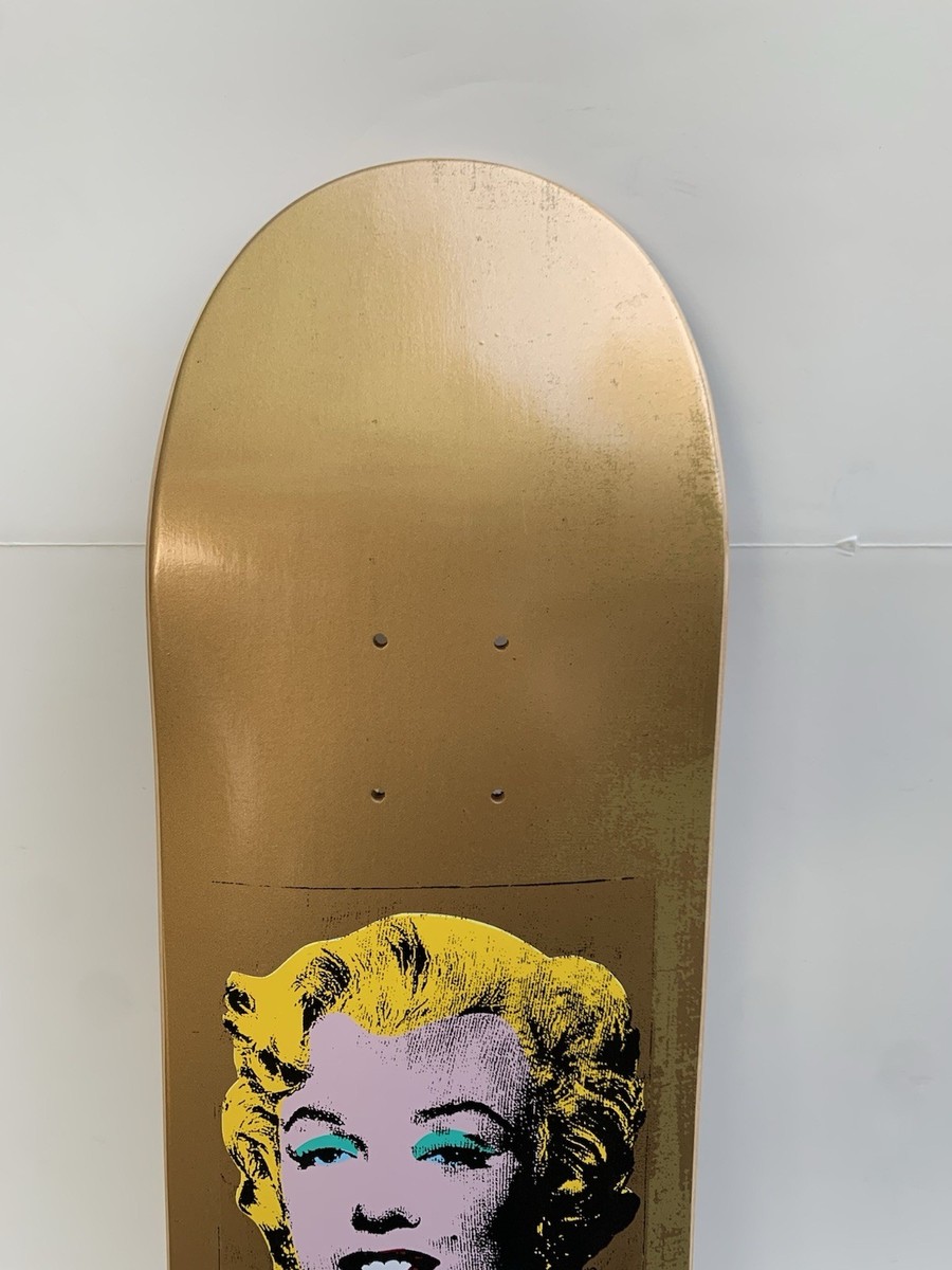 Alien Workshop Marilyn Monroe Gold Rob Drydek Skateboard