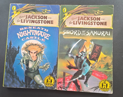 Beneath Nightmare Castle - S. Jackson Livingstone - Fighting Fantasy - BUCHSPIEL