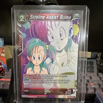 Sideline Assist Bulma Bandai Battle Super Combo Pillar Saga BT5-008 Dragon Ball 