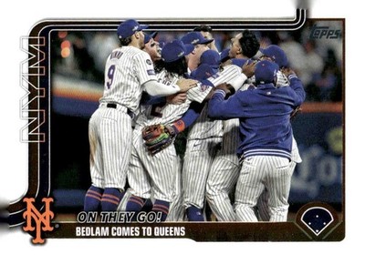 2025 Topps Series Two #432 On They Go! Bedlam Comes to Queens