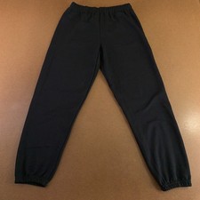 Gildan Heavy Blend Mens Size Small Black Fleece Drawstring Sweatpants New