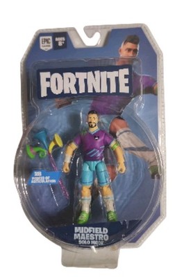 Fortnite Midfield Maestro Solo Mode 4'' Action Figure Epic Games Jazwares Toy
