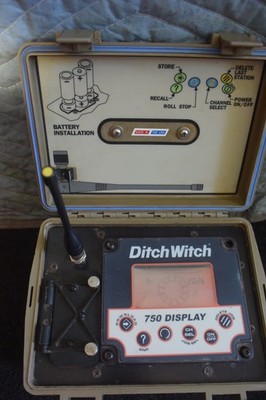 Ditch Witch Subsite Locator Remote Display Model 750 Works With 752 Model Also