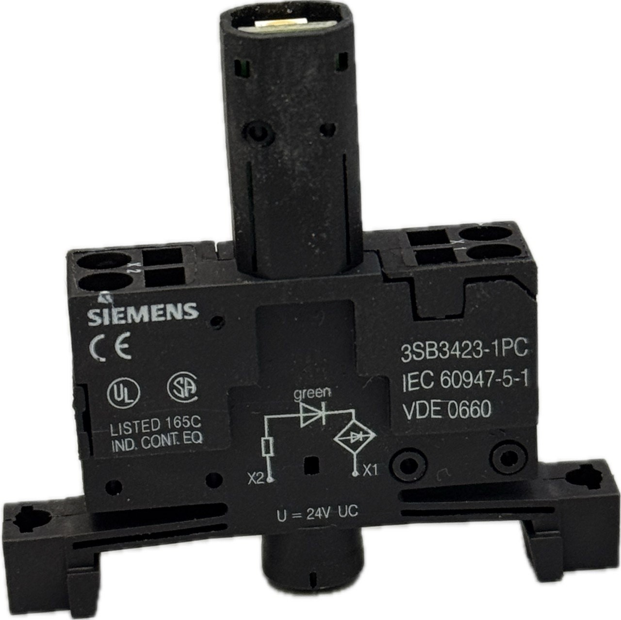 Siemens 3SB3423-1PC Bulb Socket