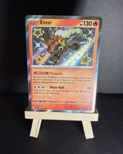 The Pokémon Company Entei 112/091 SV Paldean Fates Shiny Rare Holo 130 HP EN on eBay
