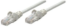 Intellinet Network Patch Cable, Cat6, 0.25m, Grey, CCA, U/UTP, PVC, RJ45, Gold P