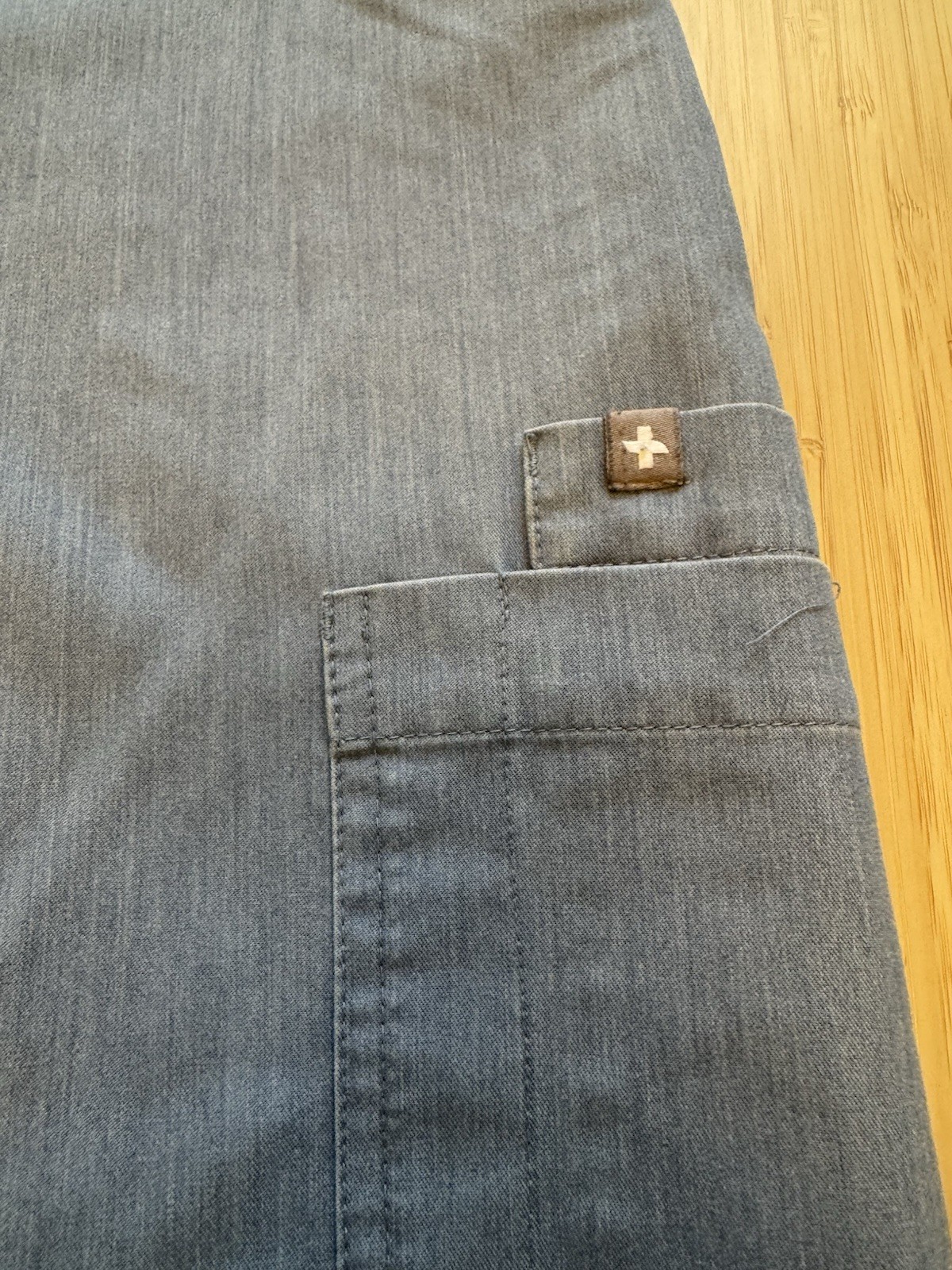 FIGS Technical Collection Denim Scrub Set Women’s… - image 8