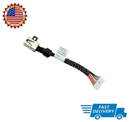 Genuine for Dell Precision 5520 5530 5540 DC IN Power jack cable charging port