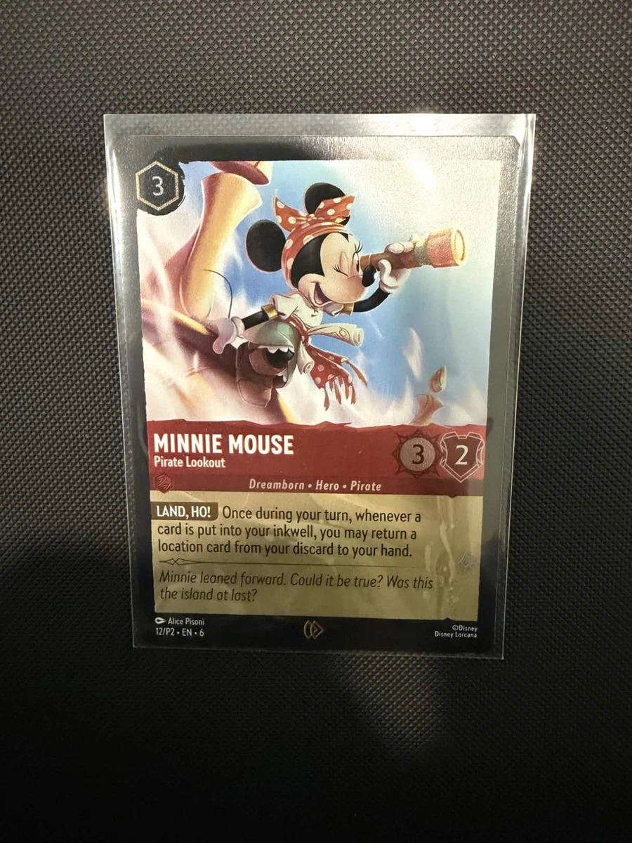 Minnie Mouse - Pirate Lookout 12 Disney Lorcana Promo Cards for