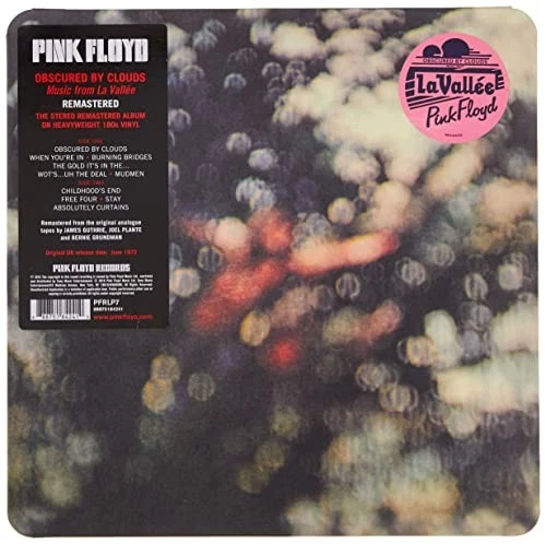 PINK FLOYD - OBSCURED BY CLOUDS 180G/2016 VERSION - Vinyl Record - D15z