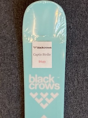 black crows captis birdie skis womens 154.4cm