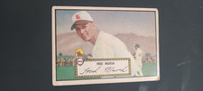 1952 Topps Baseball Singles Low Grade