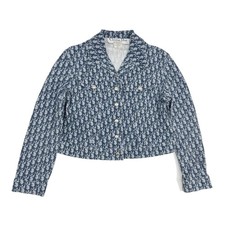 DIOR Size EU 40 Blue Trotter Cotton Jacket